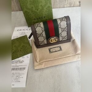 Gucci Ophidia card case wallet